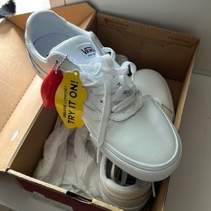 Vans ward deluxe white
